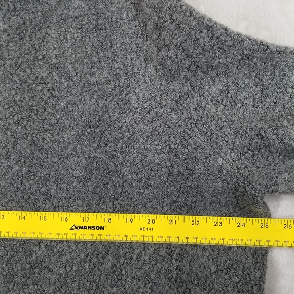 Denim 24/7 Gray Sweater with Floral Embroidery - Picture 6 of 10